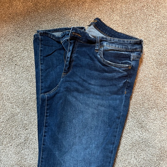 Kut from the Kloth Dark Blue Straight Leg Jeans - Picture 1 of 3